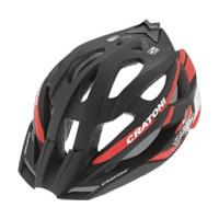 Cratoni C-Tracer black-red-white rubber finish