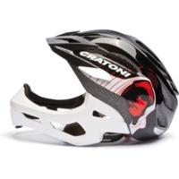 cratoni c maniac black white glossy