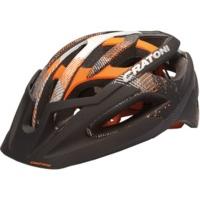 Cratoni C-Hawk black-orange-silver rubber