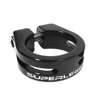 CSN - Superleggera Alloy Seat Clamp + Bolt Black 31.8mm