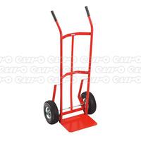 CST987 Sack Truck with 250 x 90mm Pneumatic Tyres 200kg Capacity