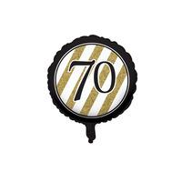 Cti Black And Gold 18 Inch Foil Balloon - 70