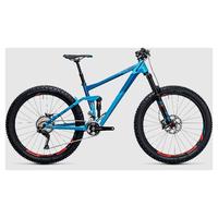 Cube Stereo 150 HPA SL 27.5+ Mountain Bike 2017 Blue/Flash Red