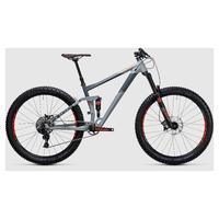 Cube Stereo 150 HPA Race 27.5+ Mountain Bike 2017 Grey/Flash Red
