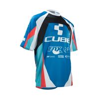 Cube Action Team Round Neck Signature SS Jersey Blue/White/Black