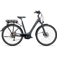 Cube Touring Hybrid 400 Electric Bike 2017 Grey/Red