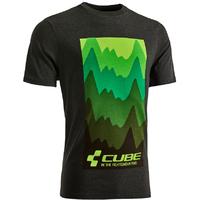 Cube Fitchtelmountains SS Tee Grey/Green