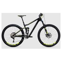 cube stereo 140 c62 sl 29er mountain bike 2017 carbonflash yellow