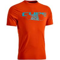 Cube Trail Ride SS Tee Red/Blue