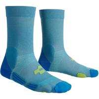 Cube Mountain Socks Blue n Lime