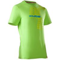 Cube Lettered Icon SS T-Shirt Green