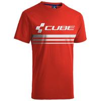 Cube Race Pilot SS Tee Red/White