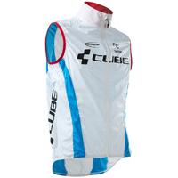 Cube Teamline Wind Vest Pure White/Blue/Red
