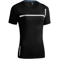 cube motion round neck womens ss jersey black