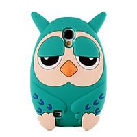 Cute Owl Soft Silicone Phone Case Back Cover For Samsung Galaxy S4 I9500