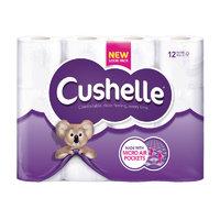 Cushelle Toilet Roll White - 12 Pack