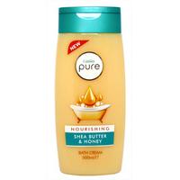 Cussons Pure Nourishing Shea Butter & Honey Bath Cream - 500ml