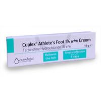 Cuplex Athlete\'s Foot 1% w/w Cream 15g