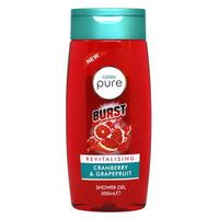Cussons Pure Burst Revitalising Cranberry & Grapefruit Shower Gel 500ml