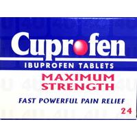 Cuprofen Maximum Strength 24 Tablets