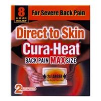 Cura-Heat Direct To Skin Max Back Pain