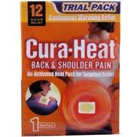 Cura Heat Back & Shoulder Pain Trial Pack