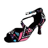 customizable latin dance shoes for women girls ballroom salsa samba ta ...