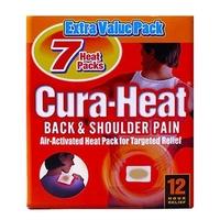 Cura Heat Back & Shoulder Pain 7 Patches