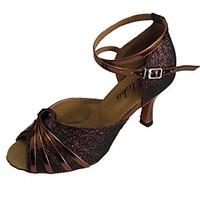 customized womens latin sandals open toe salsa shoes more colors