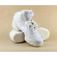 Customizable Women\'s Men\'s Dance Shoes Leatherette Synthetic Dance Sneakers Sneakers Split Sole Low Heel Performance
