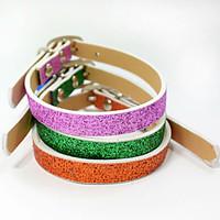 cute fashion pu cat dog collar reflective pet collars dog harness pet  ...