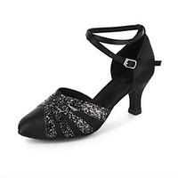 customizable womens dance shoes leatherette leatherette modern heels c ...