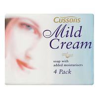 Cussons Mild Cream Soap 4 x 90g