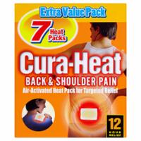 Cura Heat Back & Shoulder Pain x 7
