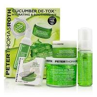 Cucumber Detox Kit: Gel Mask 150ml/5oz + Foaming Cleanser 30ml/1oz + Hydrating Gel 15ml/1oz + Eye-Cu 4pcs