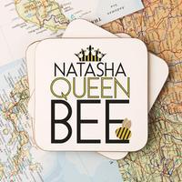 Customised Queen Bee Drinks Coaster