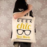 Customised Geek Chic Shoulder Bag