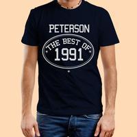 Customised The Best Of...Mens Navy T-Shirt