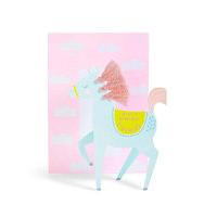 Cut Out Horse Birthday Card