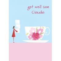 Cup of Tea and few sugars, get well soon!