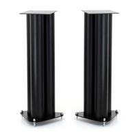 Custom Design RS303 Black 24" Speaker Stands (Pair)