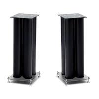 Custom Design RS304 Reference Black / Mercury 20" Speaker Stands (Pair)