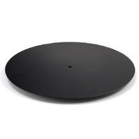 Custom Design Inert Black Aluminium Turntable Mat