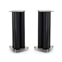 Custom Design RS303 Black / Mercury 20" Speaker Stands (Pair)