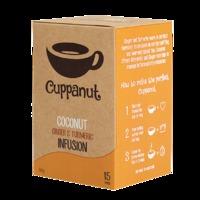 cuppanut coconut ginger and turmeric 55g 55g