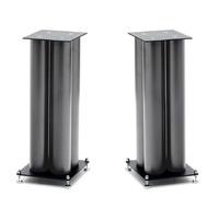 Custom Design RS304 Reference Mercury / Black 20" Speaker Stands (Pair)