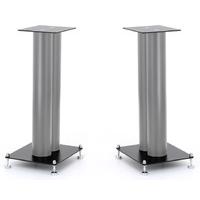 custom design rs302 mercury black 20quot speaker stands pair