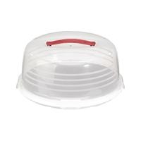 curver round cake box white 350mm