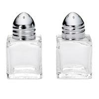 Cube Salt and Pepper Shakers (Set of 2)