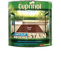 Cuprinol Anti-slip Deck Stain Cedar Fall 2.5L
